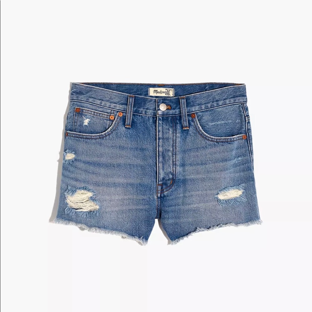 Madewell relaxed denim shorts 27
